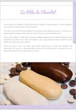 La Pâte de Chocolat pour des modelages plus Gourmands ! 4