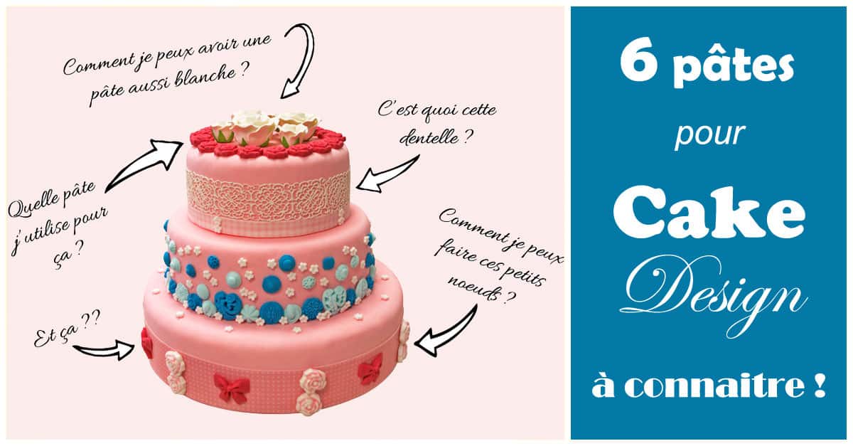 Guide] 6 pâtes pour Cake Design à connaitre à tout prix !