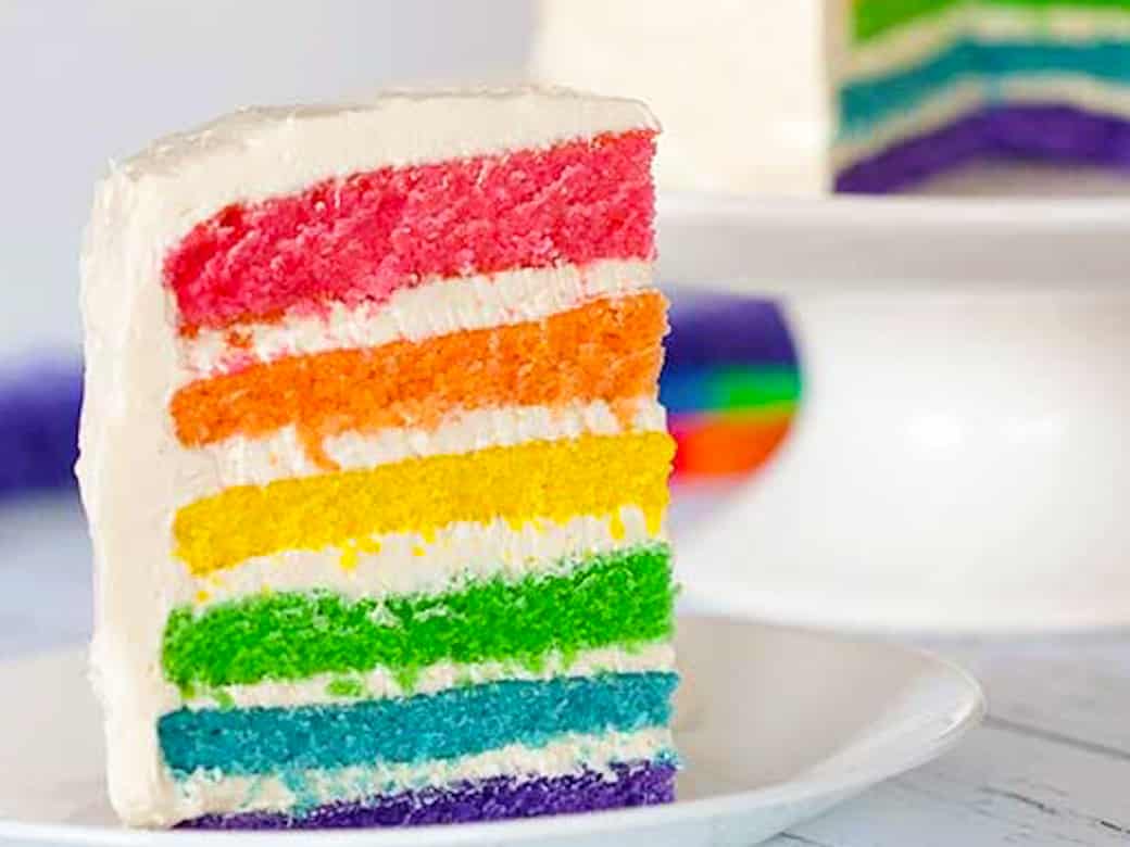 Moule Rainbow Cake X4 SUPERPOSABLES CÉCOA Layer Cake Silicone LIVRET Recette