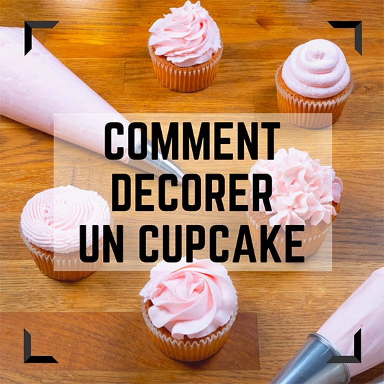 Comment décorer un cupcake ?