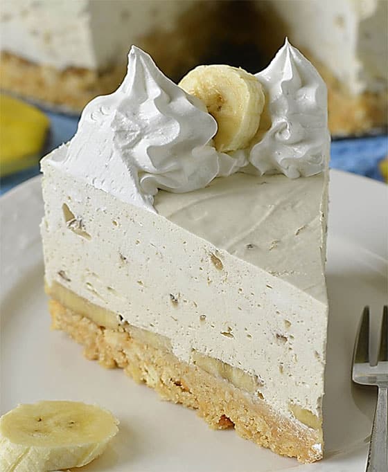Cheesecake banane