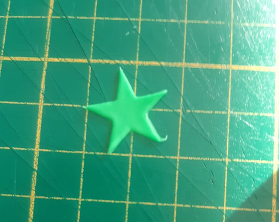 Modeler une citrouille - étoile découpée