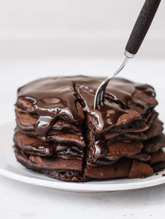Pancakes chocolat