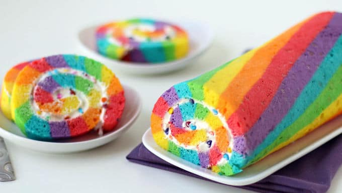 Rainbow Cake, le gâteau arc en ciel remplie d’une multitude de couleurs ! 19