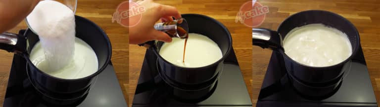 La Crème Pâtissière sans oeuf pour Cake Design 10