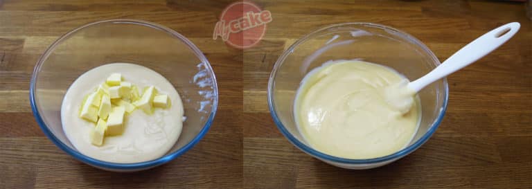 La Crème Pâtissière sans oeuf pour Cake Design 15
